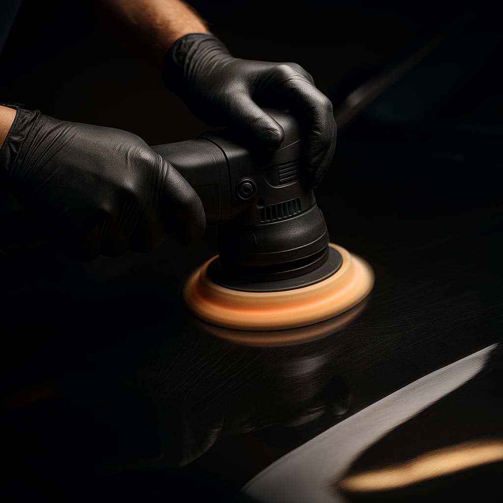 Mehrstufige Lackkorrektur